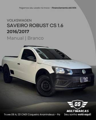 VOLKSWAGEN SAVEIRO 1.6 CROSS CD 16V FLEX 2P MANUAL VOLKSWAGEN SAVEIRO 1.6 CROSS CD 16V FLEX 2P MANUAL